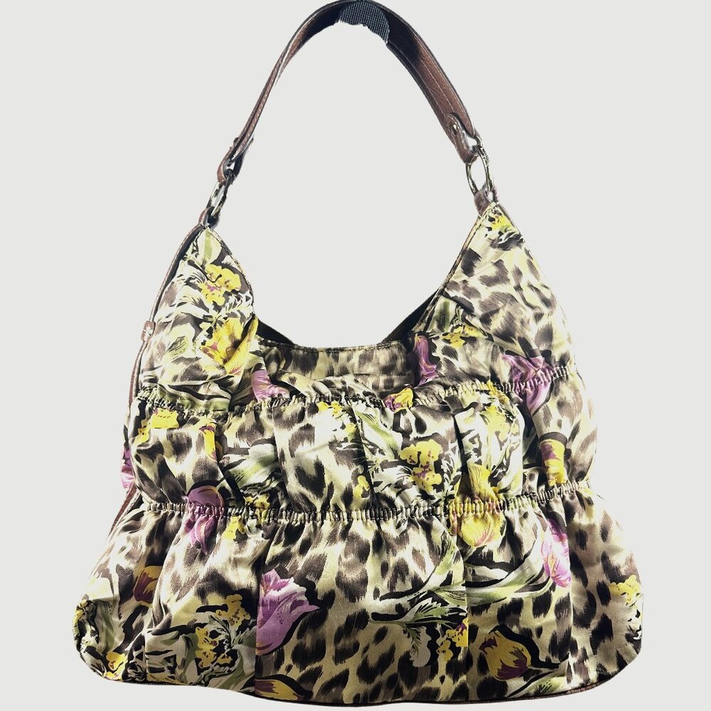Vintage Liz Claiborne Bag - Camo and Flowers – Lots of Pockets - Picture 1 of 8
